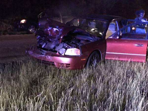 8:53 PM.  Two Vehicle Accident In Dale County Injures 5
