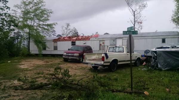 UPDATED at 1:18 PM . . . .Tornado Touch Down near White Oak