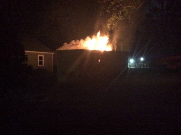 10:34 PM... Trailer Fire at 5725 County Road 203 in Rehobeth