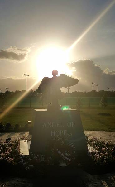 One Of The Most Beautiful Places To Visit In Dothan...The Angel Of Hope Statue