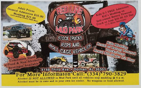 Coming Soon Red Line Mud Park