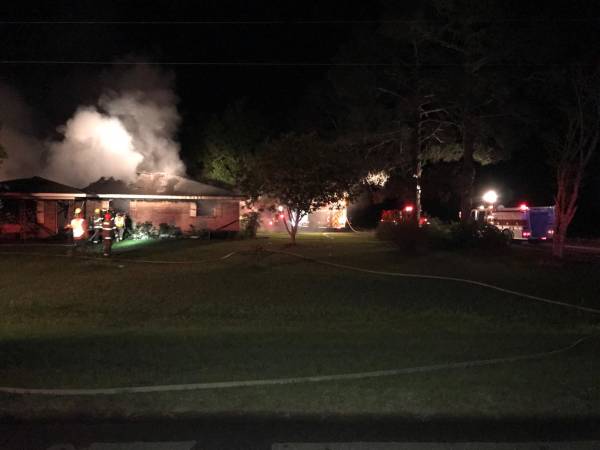 Early Morning Fire in Lucy Destroys Home
