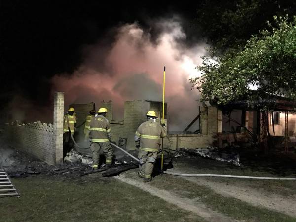 Early Morning Fire in Lucy Destroys Home