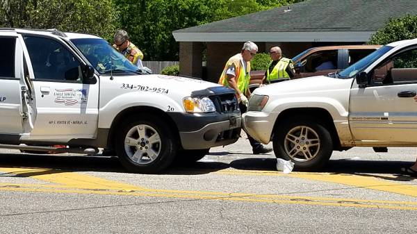 Motor Vehicle Accident in the 1800 Block of South Oates