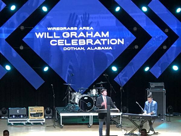 A Community Sponsored Event  - Will Graham Celebration Comes To A Close