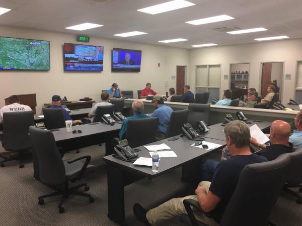 Volunteer Fire Chief’s Meeting Hosted In New Emergency Operations Center
