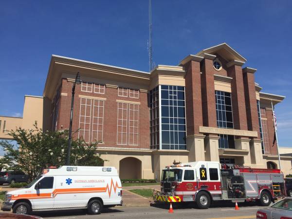 UPDATED @ 3:45 PM   Fight At Houston County Courthouse