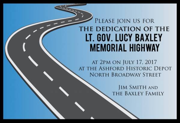 Highway Dedication Set for July 17th in Ashford