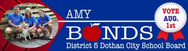 Support Amy Bonds for District 5 School Board