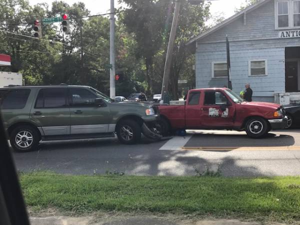 Motor Vehicle Accident at South Oates and Lafayette