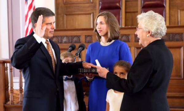 The 3rd Secretary of Alabama Law Enforcent Gency Sworn In