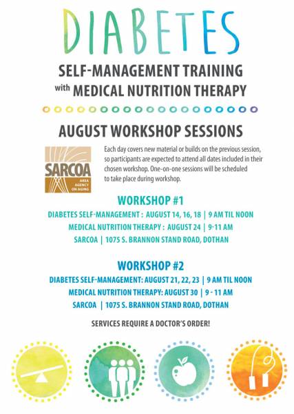 SARCOA Now Offers Diabetes Self-Management Training
