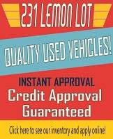 We Guarantee Credit Approval. You can Drive today