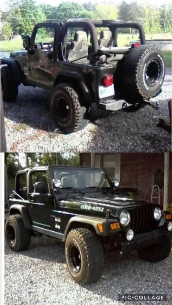 Jeep Stolen in the Cowarts - Avon Area