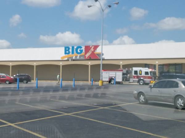 11:05 AM.  Structure Fire Reported K Mart North