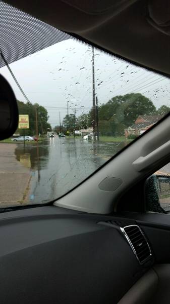 Several Dothan Roads Flooded