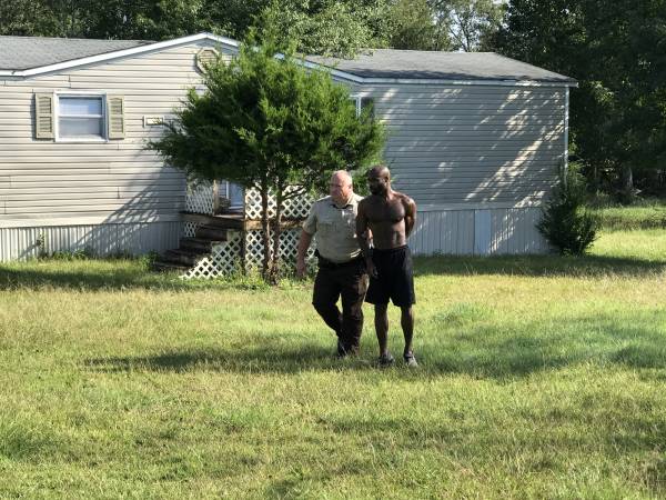 Sheriff Department Responds To Domestic Assault - Search For Suspect
