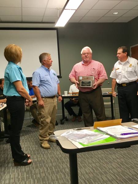 Jerry Corbin Recognized For Service To City of Dothan - Houston County Communications District Board