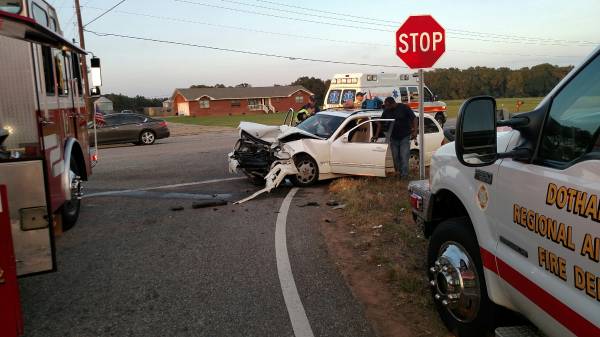 Dale County Crash Near Airport Sends Four To Hospital