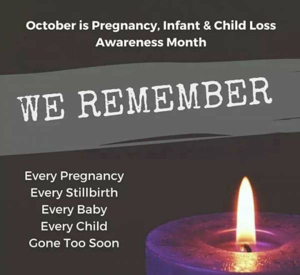Today Is....PREGNANCY AND INFANCY LOSS REMEMBERANCE DAY