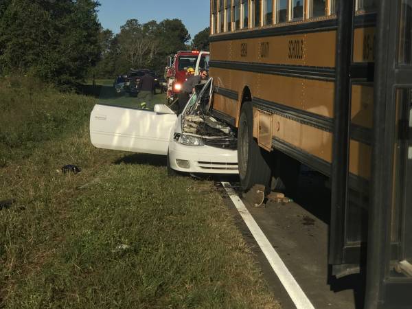 UPDATED at 10:27 AM: Vehicle verse School Bus North of Hartford