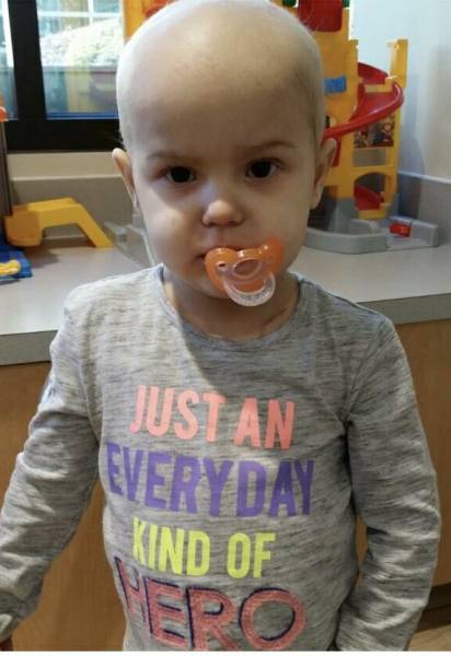 Avalyn Turns 3 Tomorrow   She was recently diagnosed with large cell lymphoma