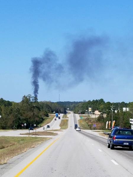 Structure Fire North of Ozark