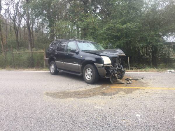 Two Vehicle Accident on Hwy 605 and Coleman Road in Rehobeth