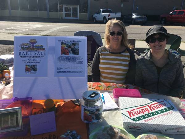 Bake Sale At Downtown Library Parking Lot Across From Post Office Til 1 PM Today