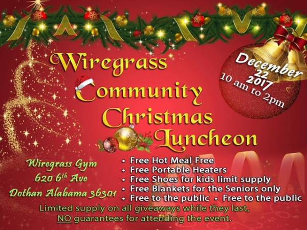 Wiregrass Community Christmas Luncheon