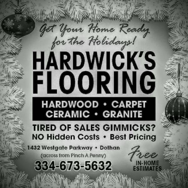 Happy Thanksgiving From Hardwick’s Flooring