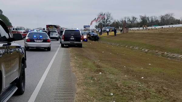 1:15 PM... Single Vehicle Accident on Us 431 at Gardens of Memory