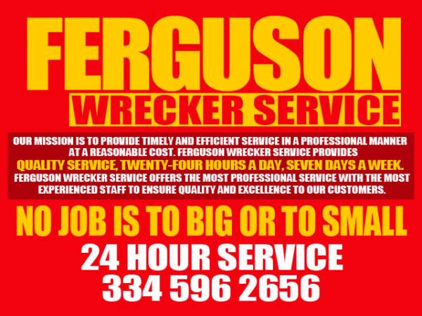 Happy New Year from Ferguson Wrecker