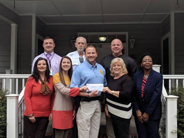 CAC Recieves Donation From Headland Police Department