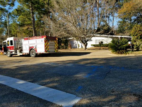 2:41 PM... Structure Fire Reported at 104 Seeba Drive