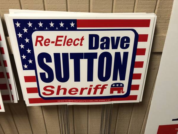 Coffee County Sheriff Dave Sutton Makes Announcement For Fourth Term As Sheriff