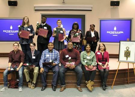 Sparks Campus Inducts PTK Members