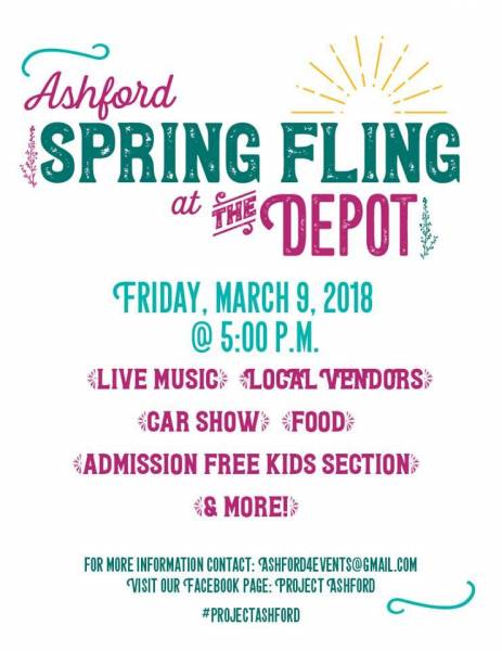 Ashford Spring Fling at the Depot