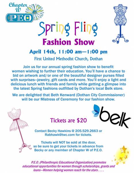 Spring Fling Fashion Show