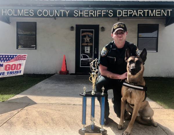 HCSO’S ‘LASSO’ AMONG TOP DOGS AT K9 COMPETITION