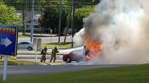 Motorhome Fire 231 North At Murphy Mill Road