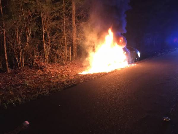 Vehicle Fire in Lovetown