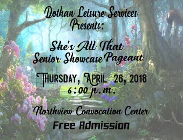 2018 SHE’S ALL THAT SENIOR SHOWCASE PAGEANT