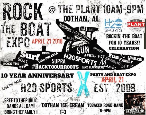 2018 Rock the Boat Expo @ THE PLANT