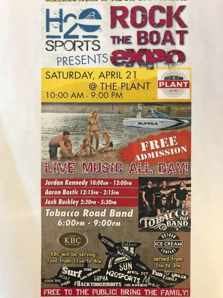 Rock The Boat Expo @ The Plant This Weekend