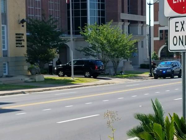 UPDATED at 10:51 AM...Here We Go Again.. Another Bomb Threat at the Houston County Courthouse