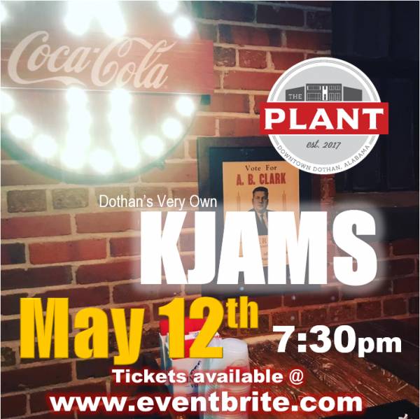 KJAMS @ The Plant - Saturday, May 12th!
