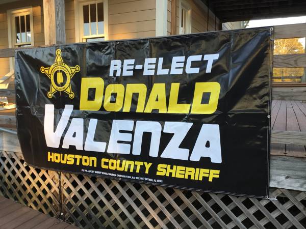 Retired Chief Assistant District Attorney Endorses Re-Election of Donald Valenza As Houston County Sheriff