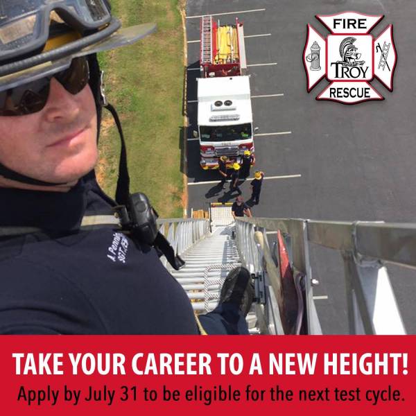 Troy Fire Accepting Applications