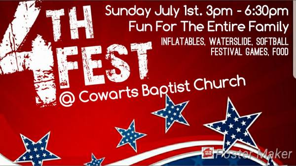 Cowarts Baptist Church July Fest